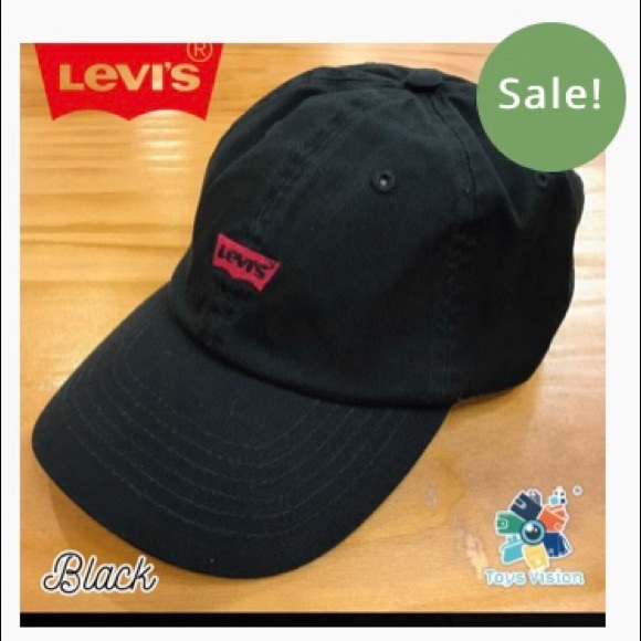 Levi’s Red Logo Baseball cap, Black. - Picture 3 of 3